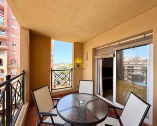 Terrassa de Apartament de lloguer en Torrevieja amb Calefacció, Terrassa i Piscina
