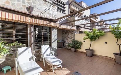 Terrace of Single-family semi-detached for sale in  Granada Capital  with Air Conditioner and Balcony