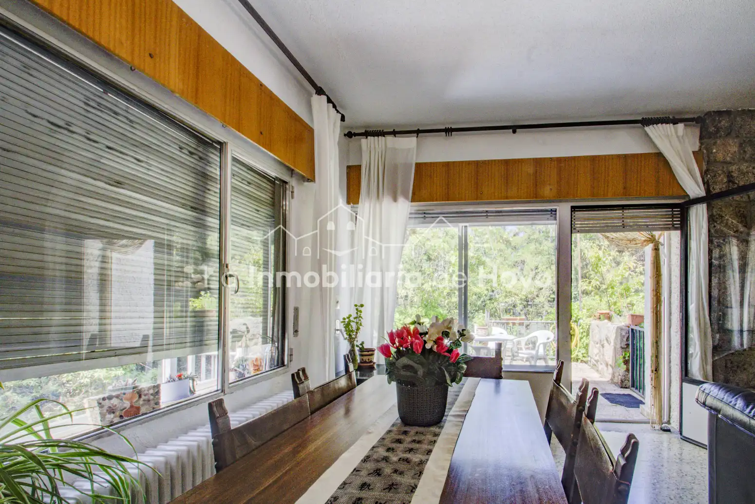 Terraza de Casa o chalet en venta en Hoyo de Manzanares con Calefacción, Jardín privado y Terraza