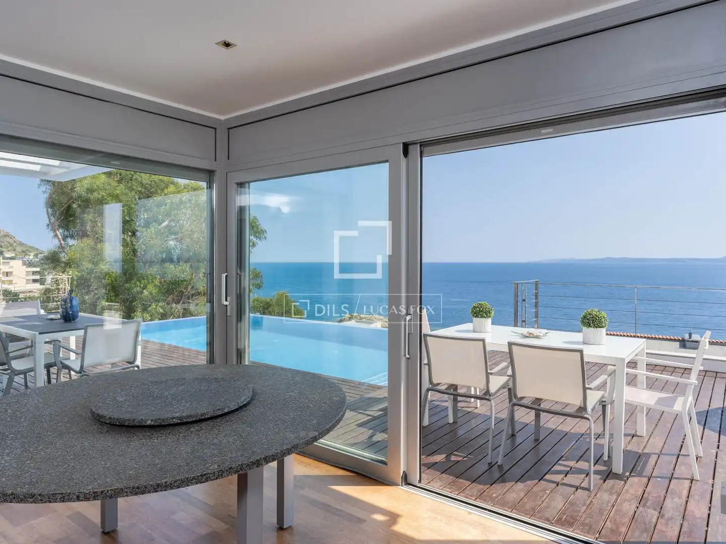 Terraza de Casa o chalet en venta en Roses con Aire acondicionado, Calefacción y Jardín privado