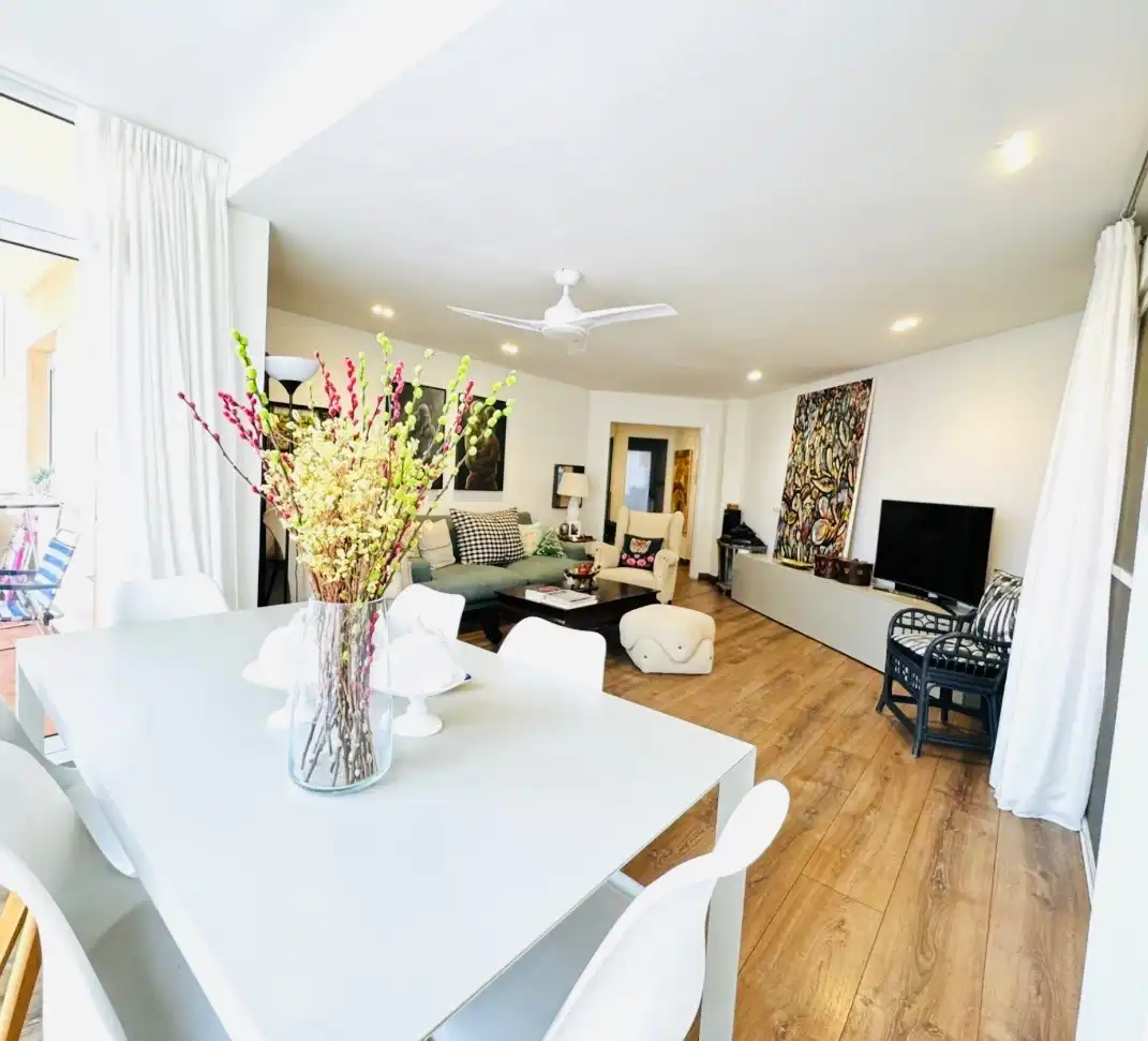 Living room of Flat for sale in Jávea / Xàbia  with Air Conditioner, Heating and Terrace