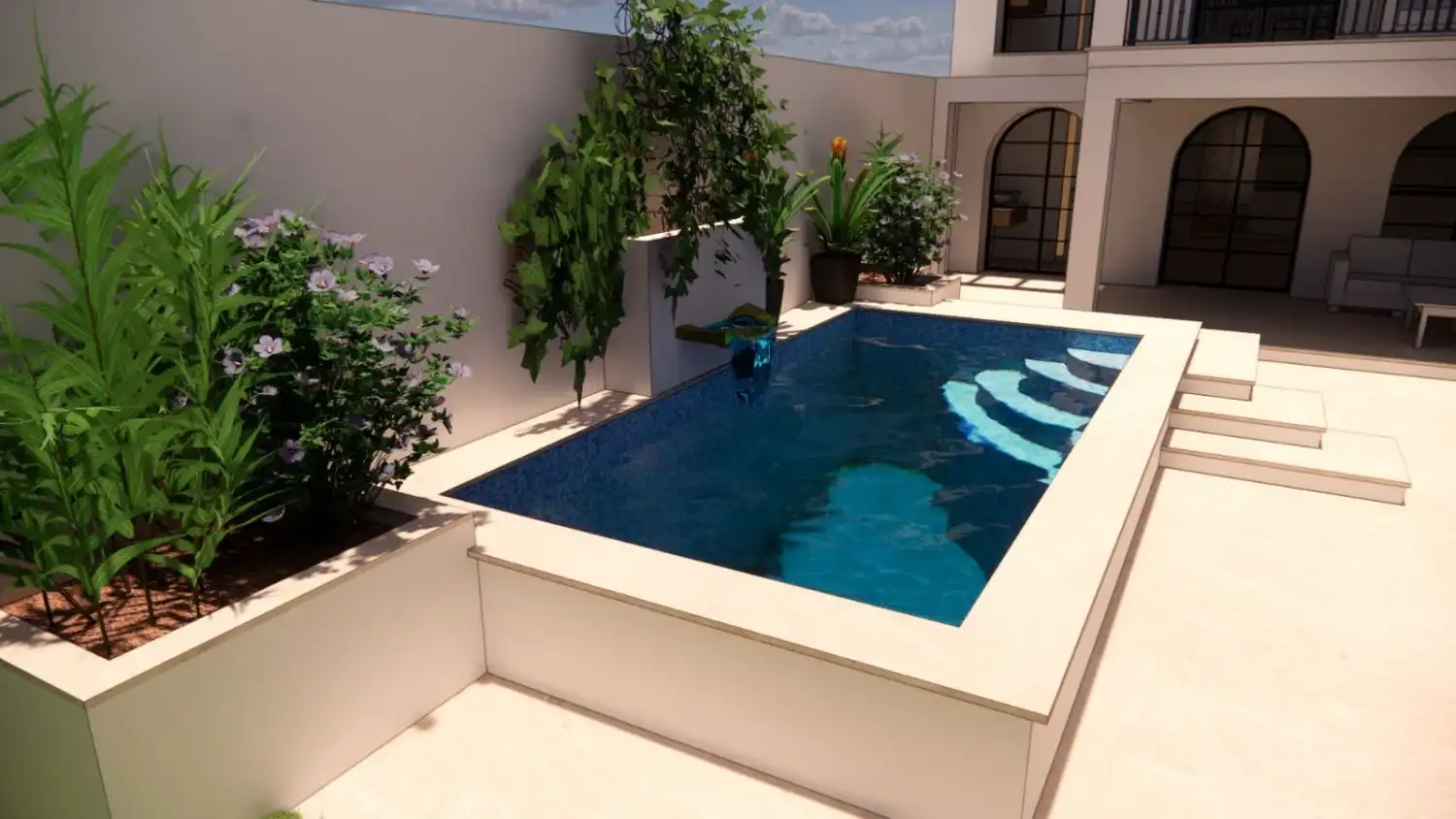 Swimming pool of Houses for sale in Olvera, Cádiz