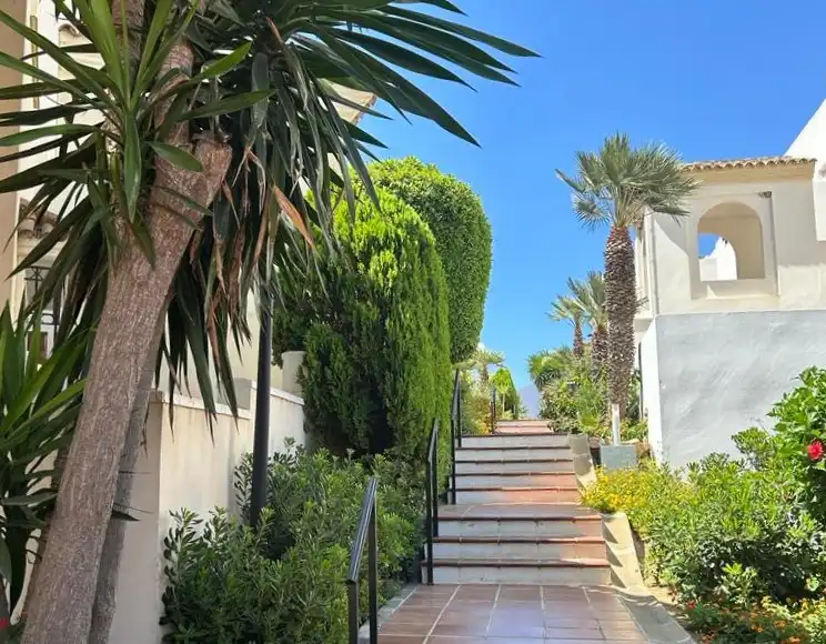 Exterior view of Duplexes for rent in Casares  with Air Conditioner, Heating and Terrace