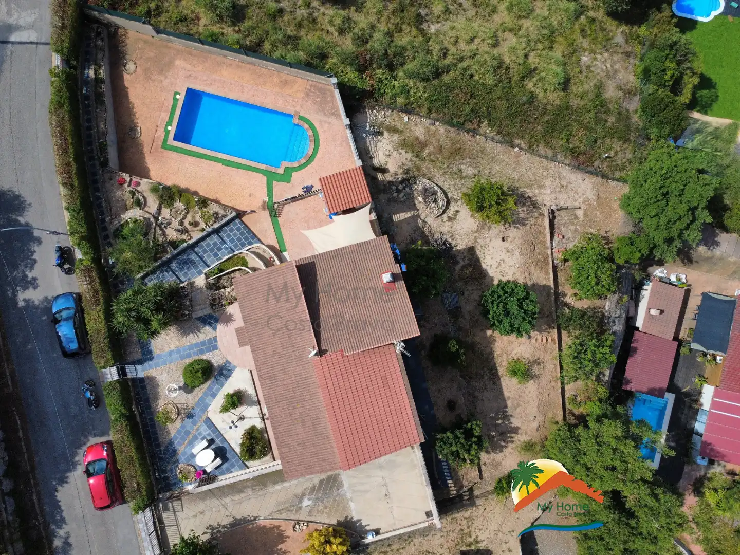 Vista exterior de Casa o xalet en venda en Vidreres amb Calefacció, Jardí privat i Terrassa