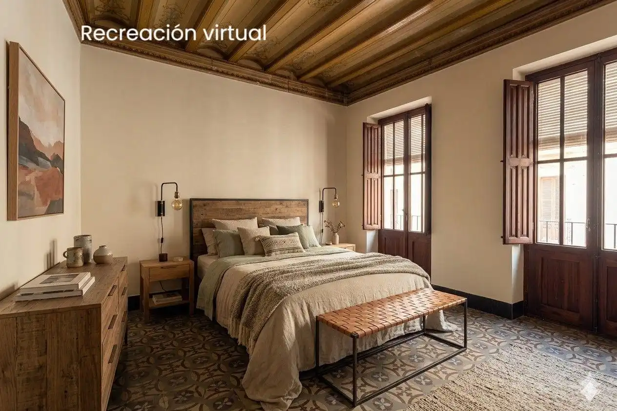 Dormitori de Casa o xalet en venda en Burriana / Borriana amb Terrassa i Balcó
