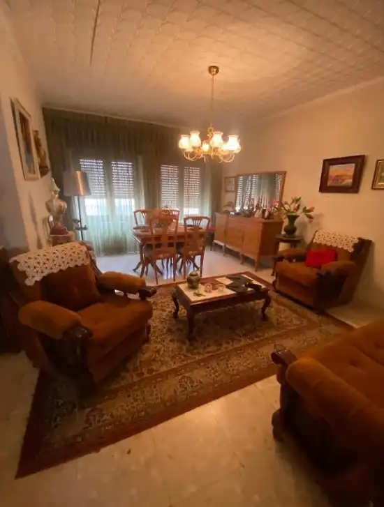 Sala de estar de Casa o chalet en venta en La Roda con Calefacción, Jardín privado y Terraza