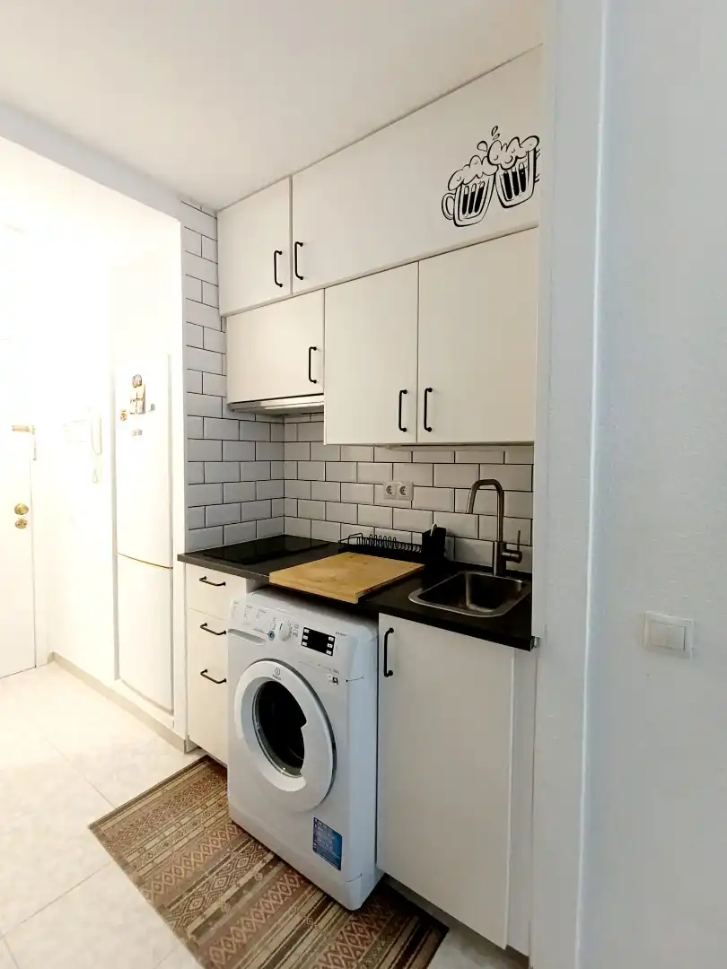 Küche von Wohnung zum Verkauf in Salou mit Klimaanlage, Möbliert und Ofen