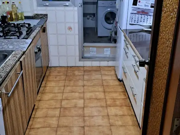 Cuina de Pis en venda en  Valencia Capital amb Aire condicionat, Terrassa i Balcó