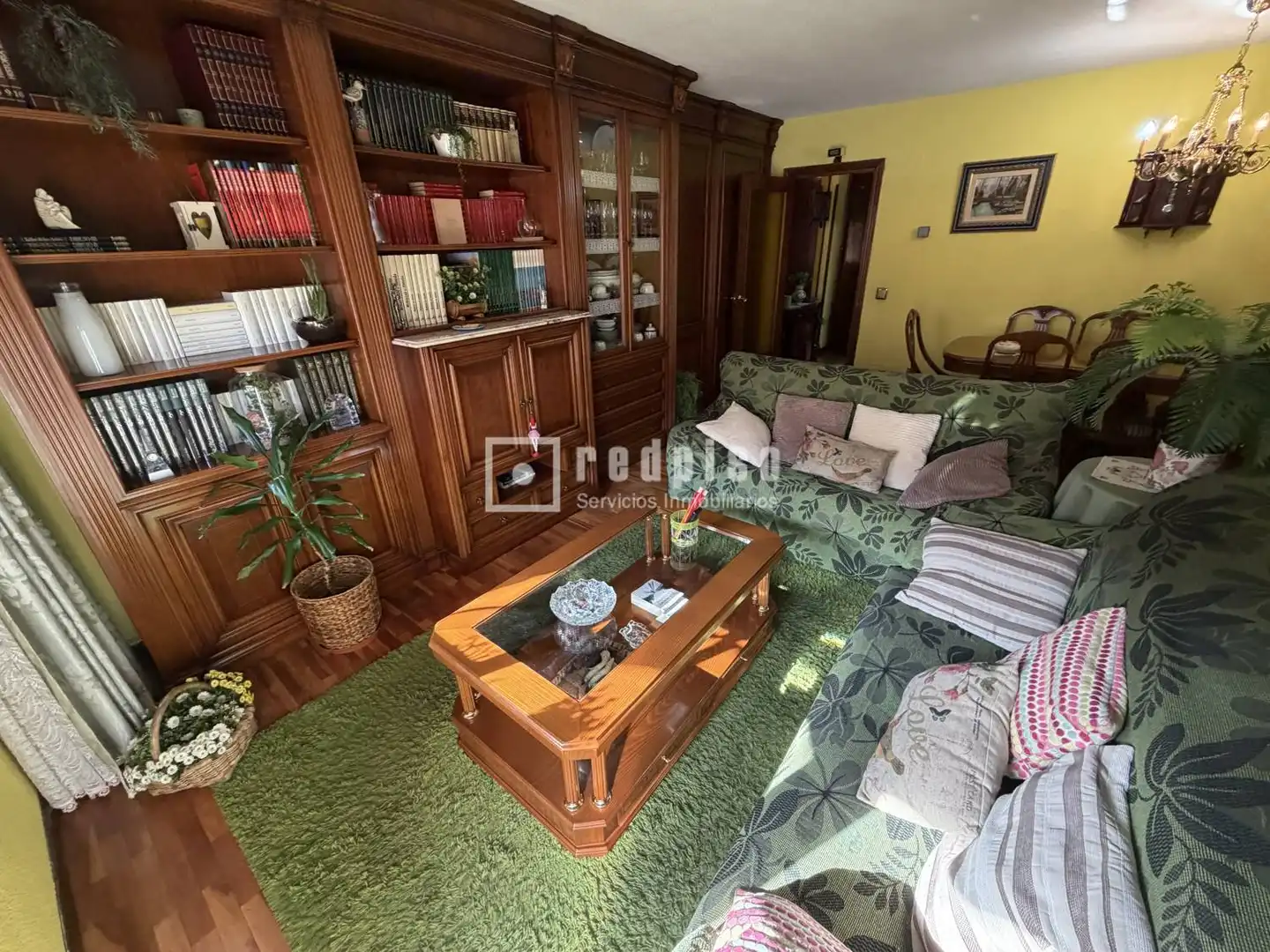 Sala de estar de Piso en venta en Madrid con Calefacción, Parquet y Terraza