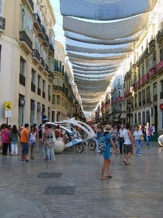 Vista exterior de Apartamento de alquiler en Málaga Capital con Aire acondicionado, Terraza y Balcón