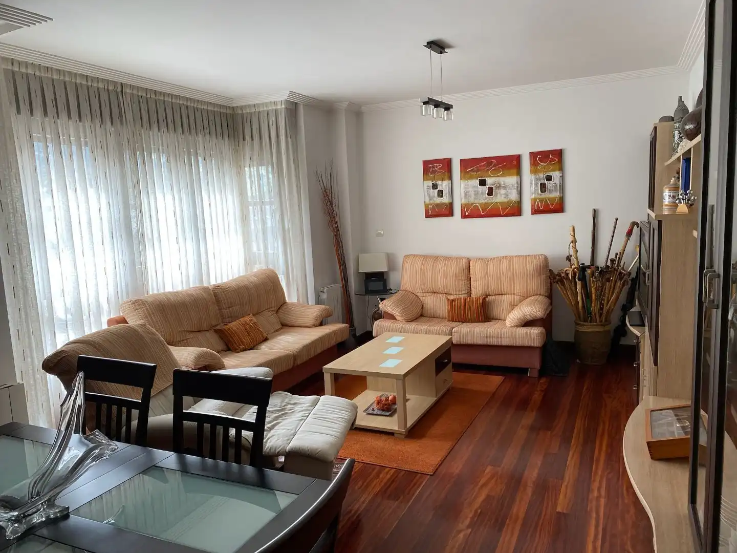 Sala de estar de Piso en venta en Ermua
