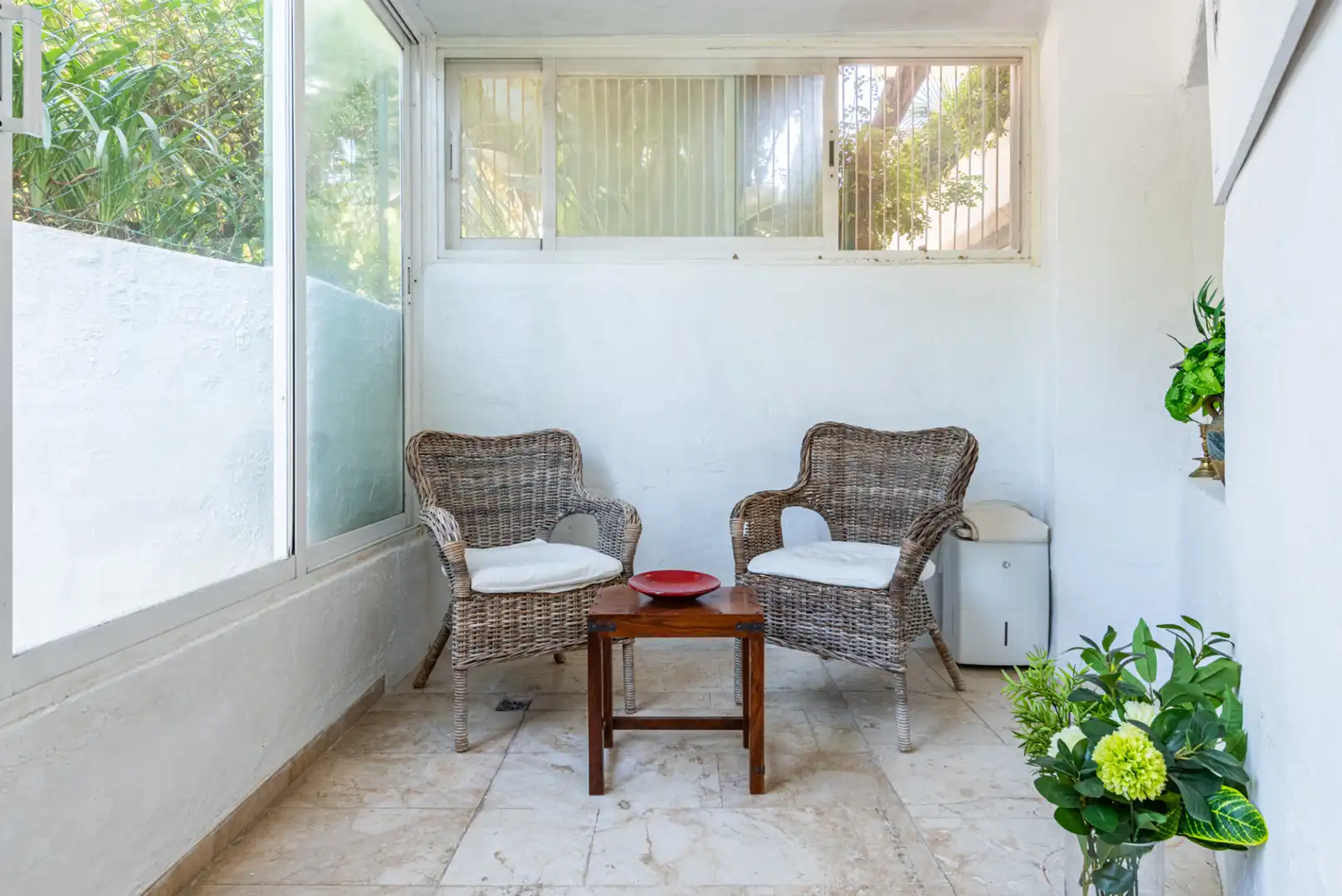 Jardí de Planta baixa en venda en Marbella amb Aire condicionat, Terrassa i Piscina