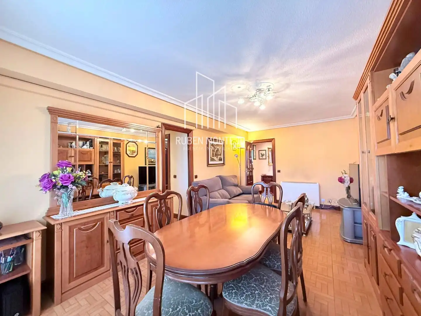 Dining room of Flat for sale in Terradillos  with Heating, Terrace and Furnished