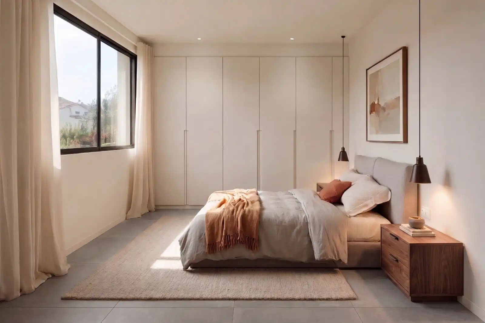 Habitación de Casa adosada en venta en Fontcoberta con Aire acondicionado, Calefacción y Terraza