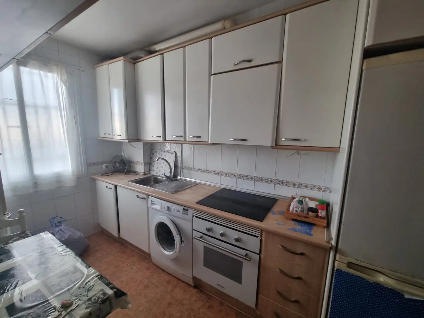 Cuina de Casa o xalet de lloguer en Almería amb Jardí privat, Terrassa i Traster
