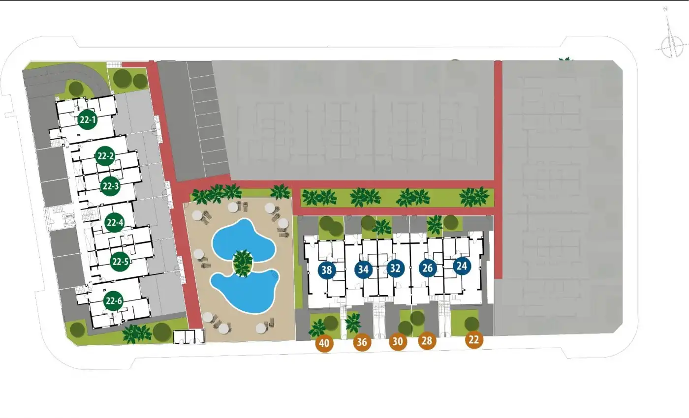 Vista exterior de Casa o chalet en venta en Pilar de la Horadada con Jardín privado, Terraza y Piscina comunitaria