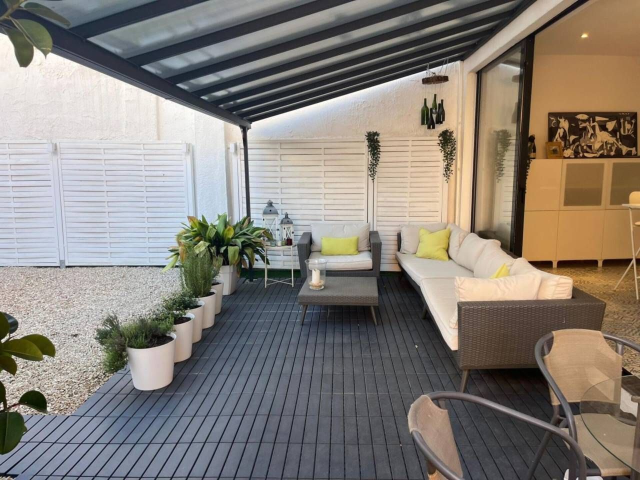 Terrace of House or chalet for sale in Alfafar  with Air Conditioner, Heating and Private garden