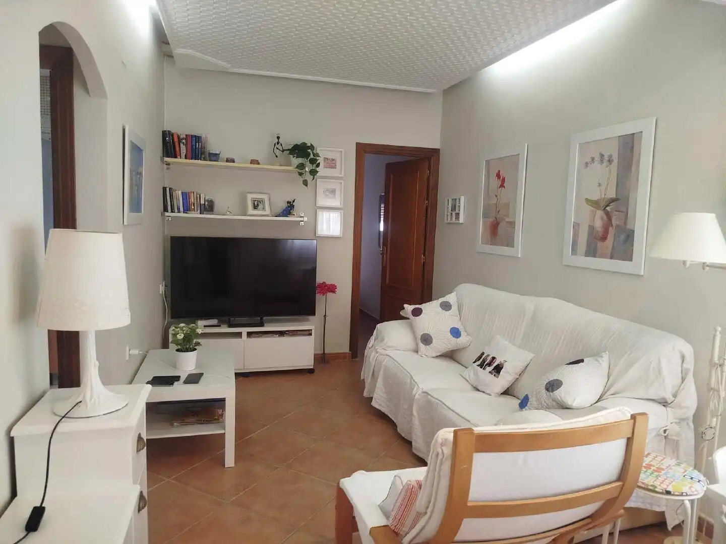 Sala d'estar de Casa o xalet en venda en Rota