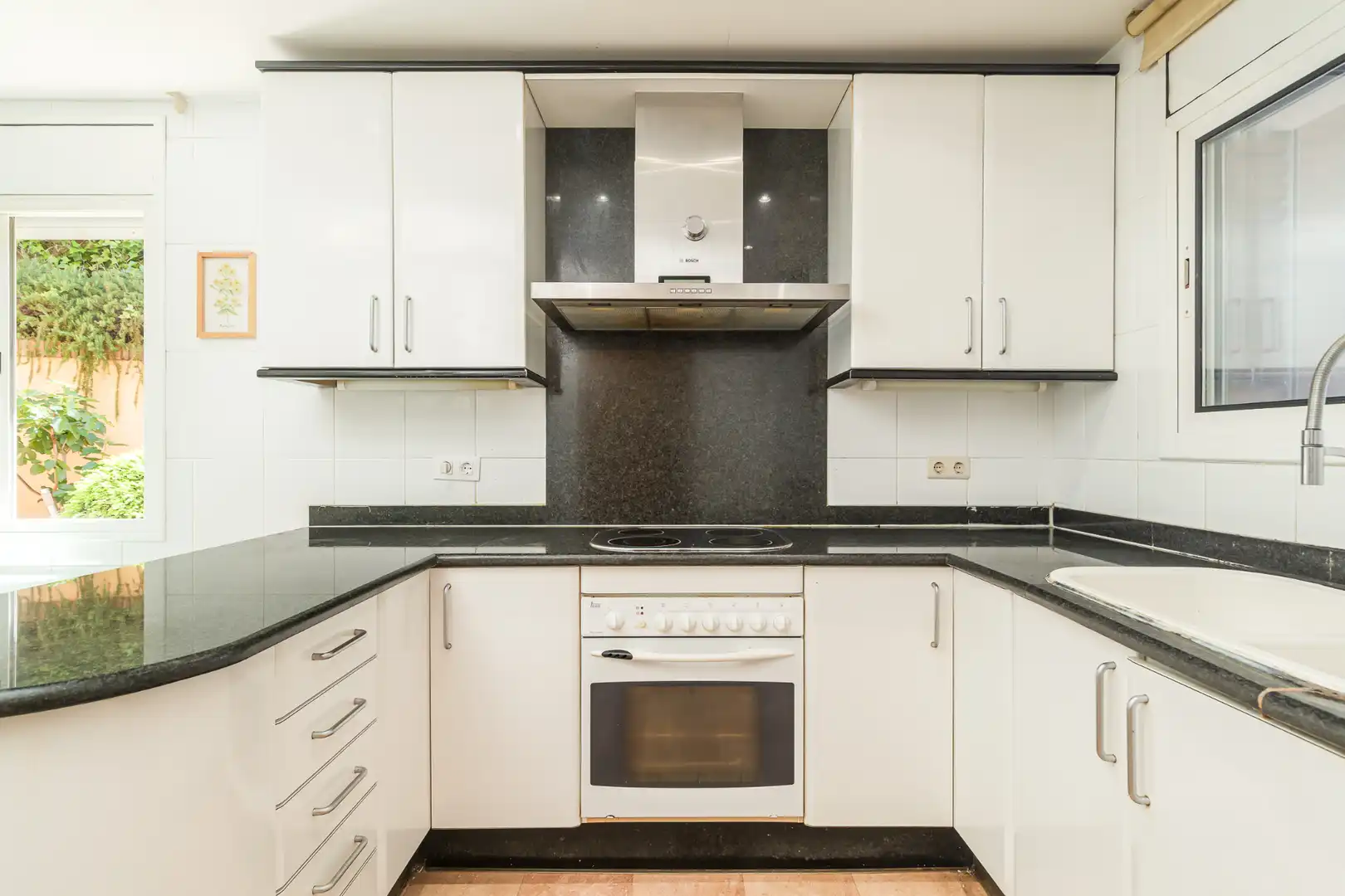 Cocina de Casa adosada en venta en Teià con Aire acondicionado, Calefacción y Jardín privado