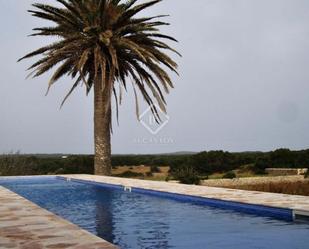 Swimming pool of Country house for sale in Ciutadella de Menorca  with Private garden, Terrace and Swimming Pool