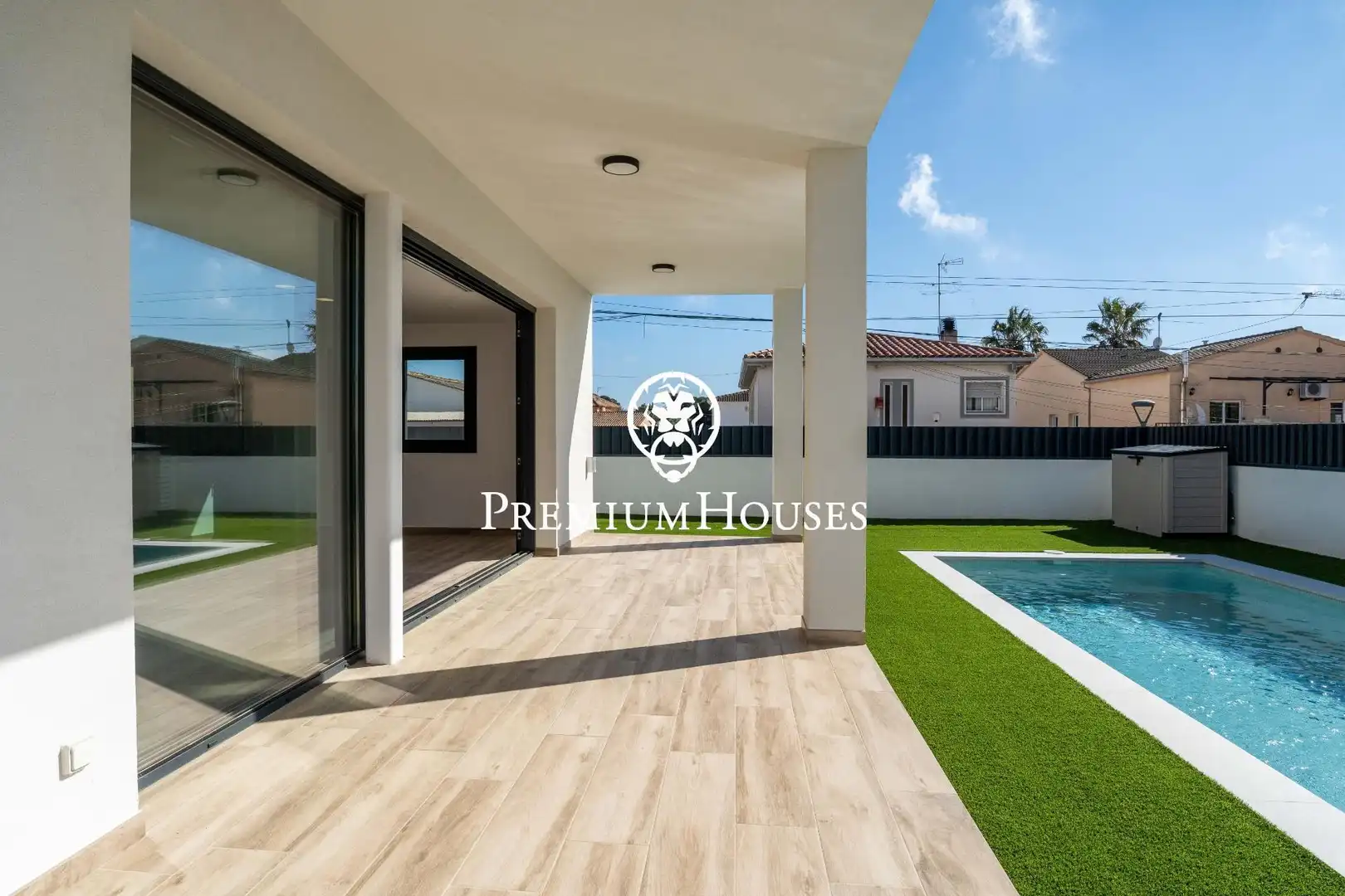 Terraza de Casa o chalet en venta en El Vendrell con Aire acondicionado, Calefacción y Jardín privado