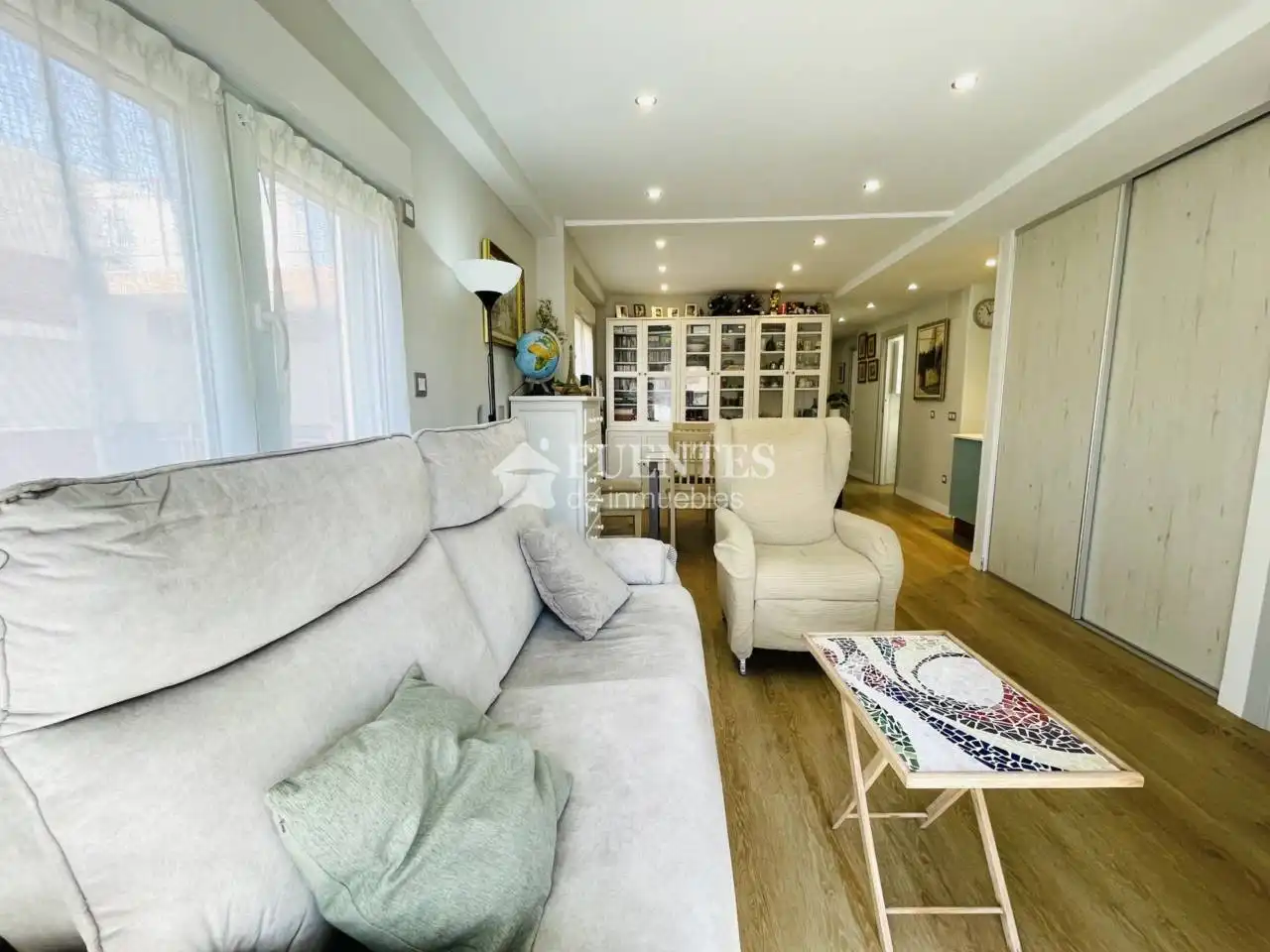 Sala de estar de Piso en venta en Alicante / Alacant con Aire acondicionado, Calefacción y Terraza