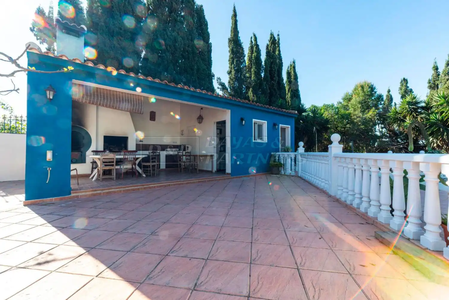 Terrasse von Haus oder Chalet zum Verkauf in Orihuela mit Privatgarten, Abstellraum und Schwimmbad