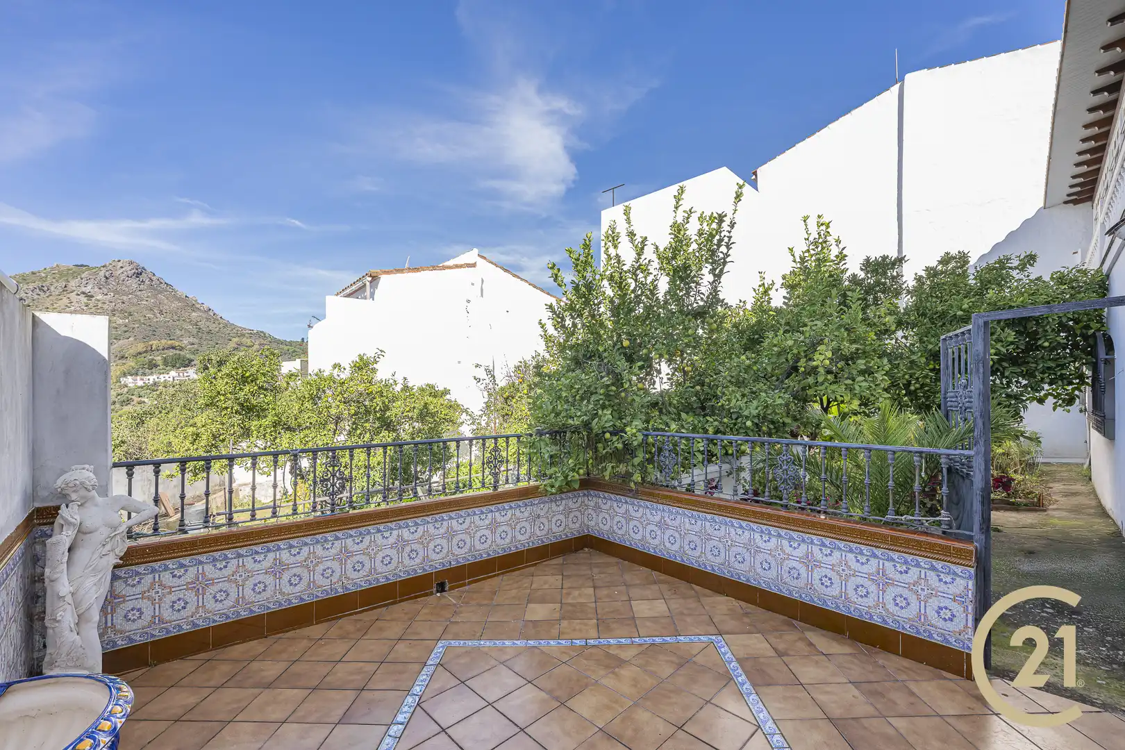 Jardín de Casa adosada en venta en Gaucín con Jardín privado, Terraza y Trastero