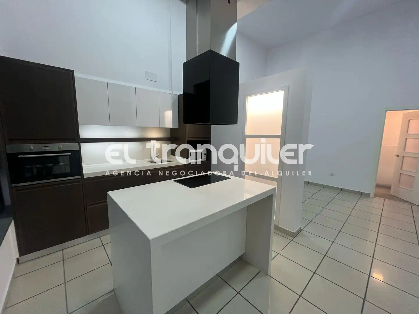 Cocina de Piso de alquiler en Madrid con Aire acondicionado y Parquet