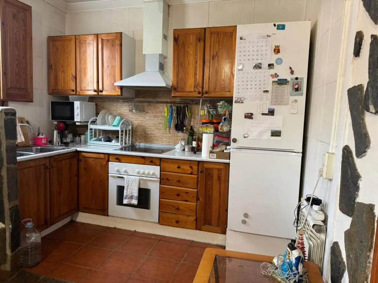 Cuina de Casa adosada en venda en Montellà i Martinet amb Calefacció, Parquet i Terrassa