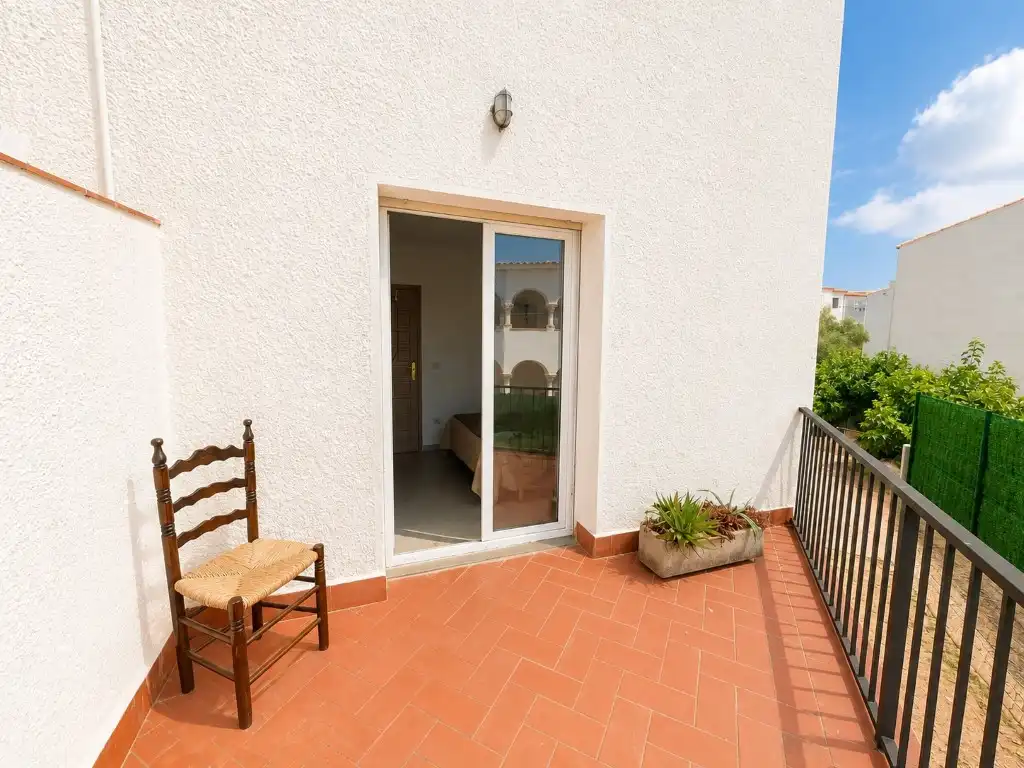 Terrassa de Apartament en venda en Roses