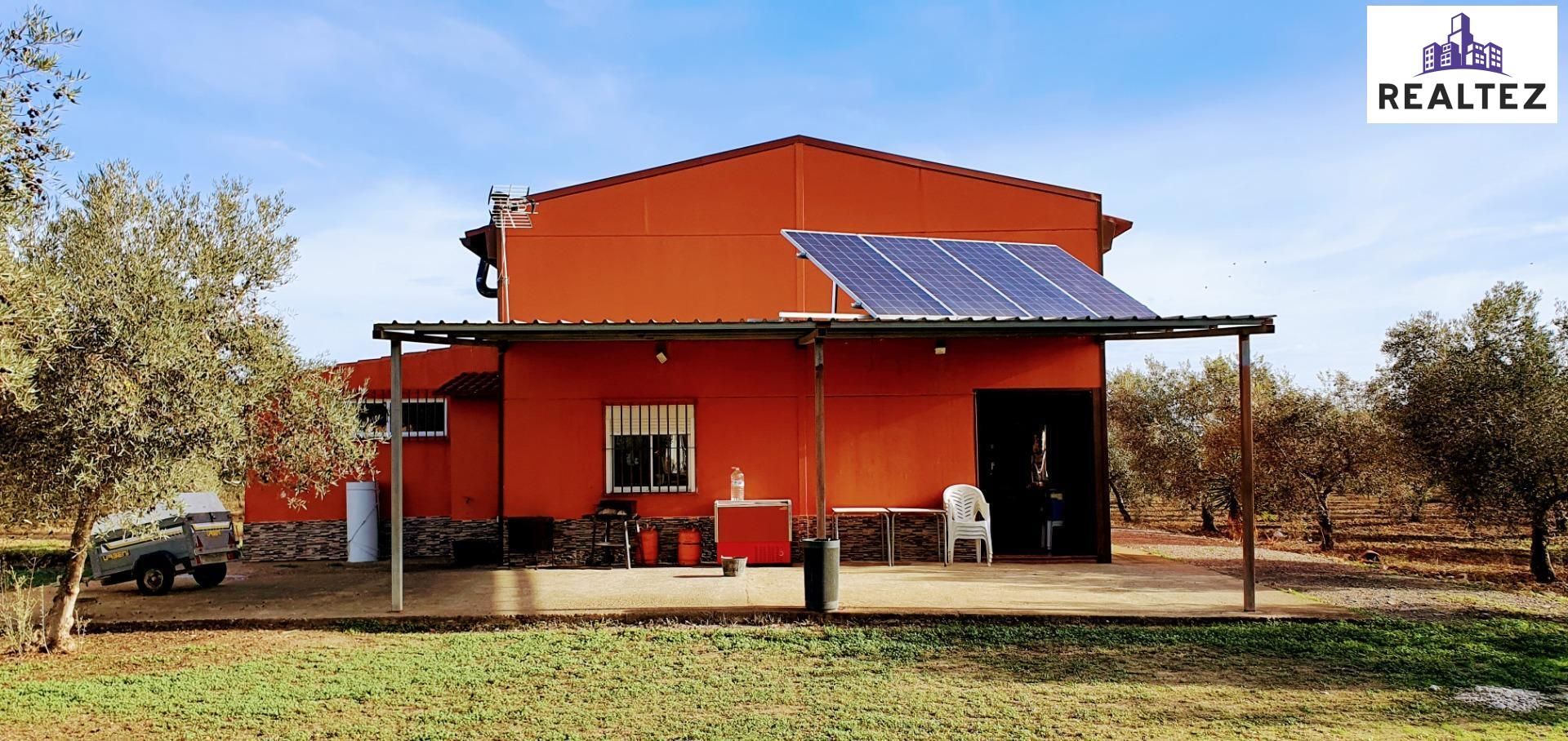 Exterior view of House or chalet for sale in Lebrija  with Heating, Private garden and Storage room