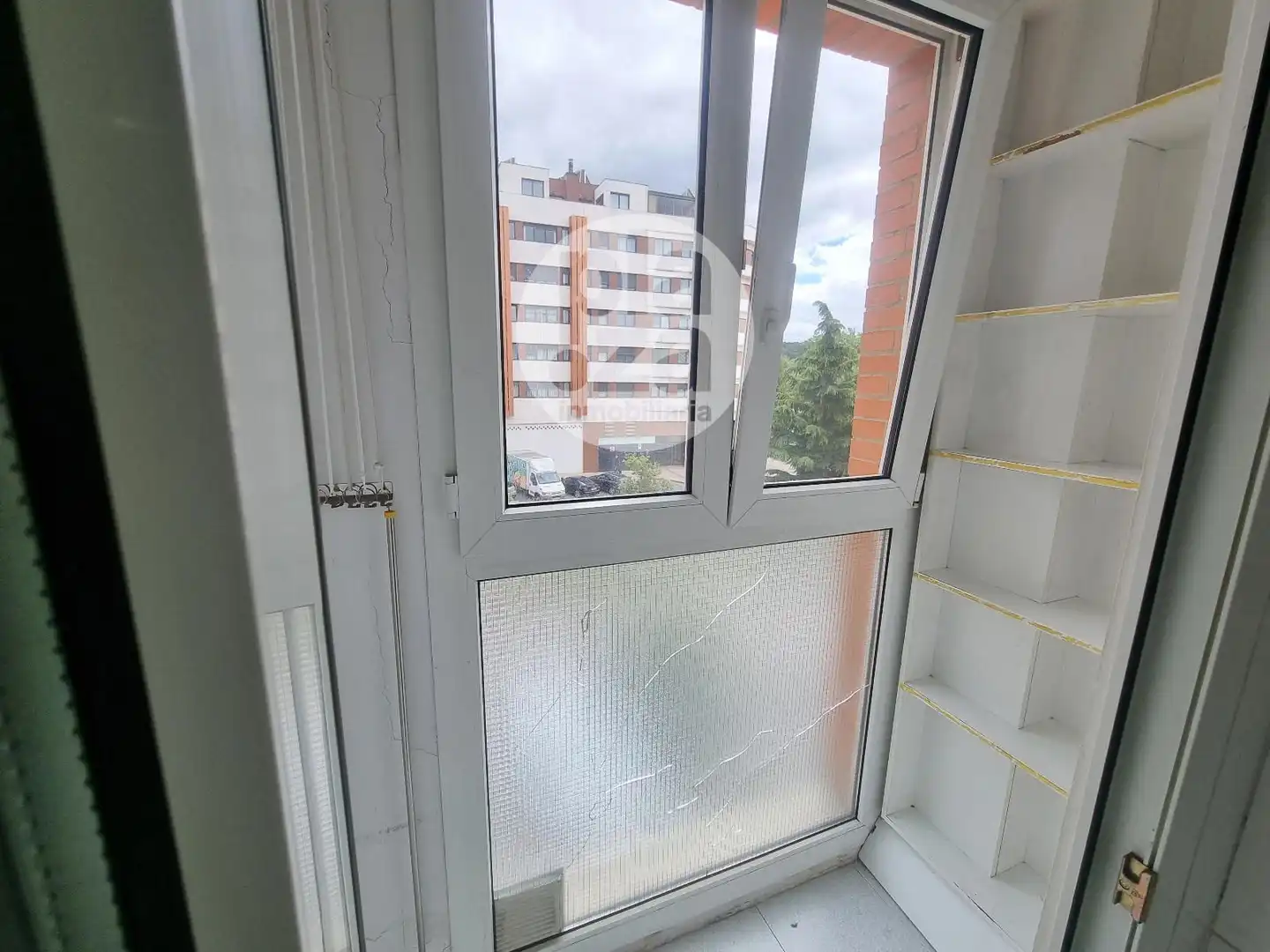 Balcony of Flat for sale in Burgos  with Heating and Storage room