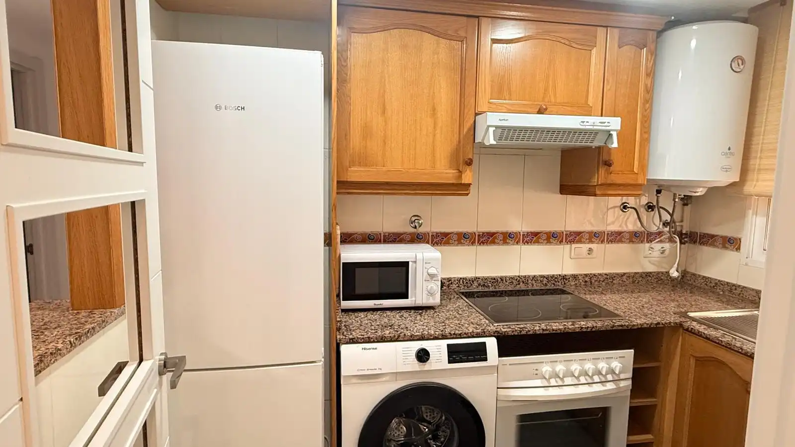 Kitchen of Flat for sale in Oropesa del Mar / Orpesa  with Air Conditioner, Heating and Terrace