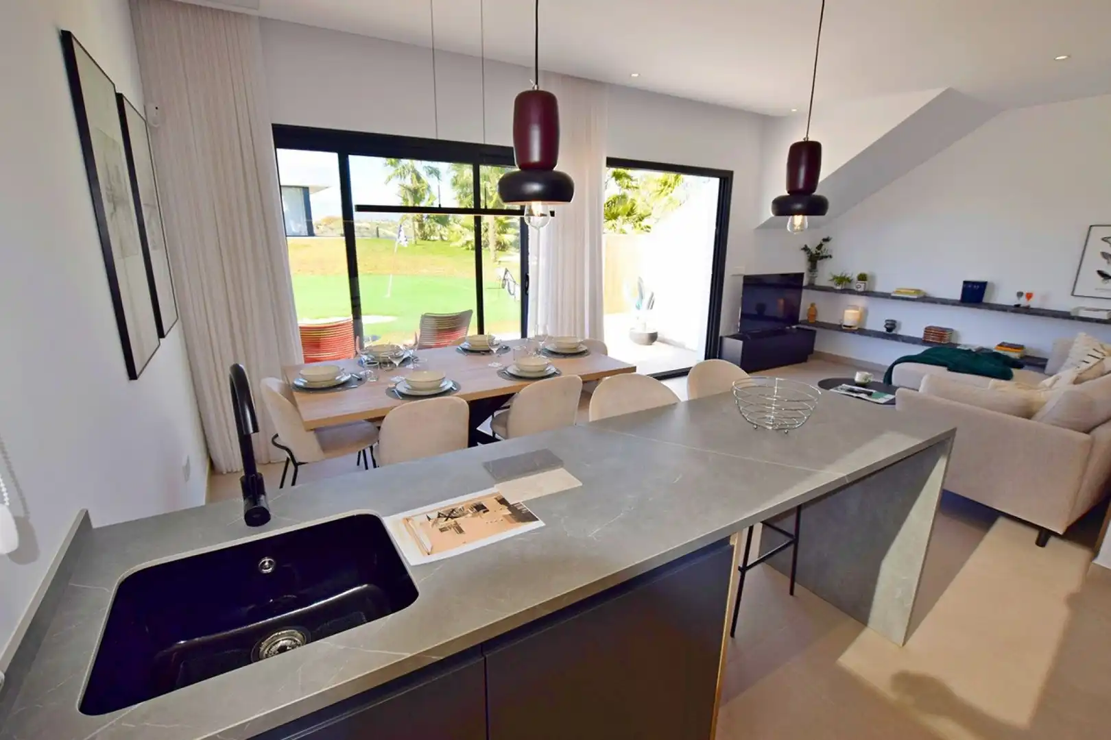 Cuina de Pis en venda en Alhama de Murcia amb Aire condicionat, Jardí privat i Terrassa