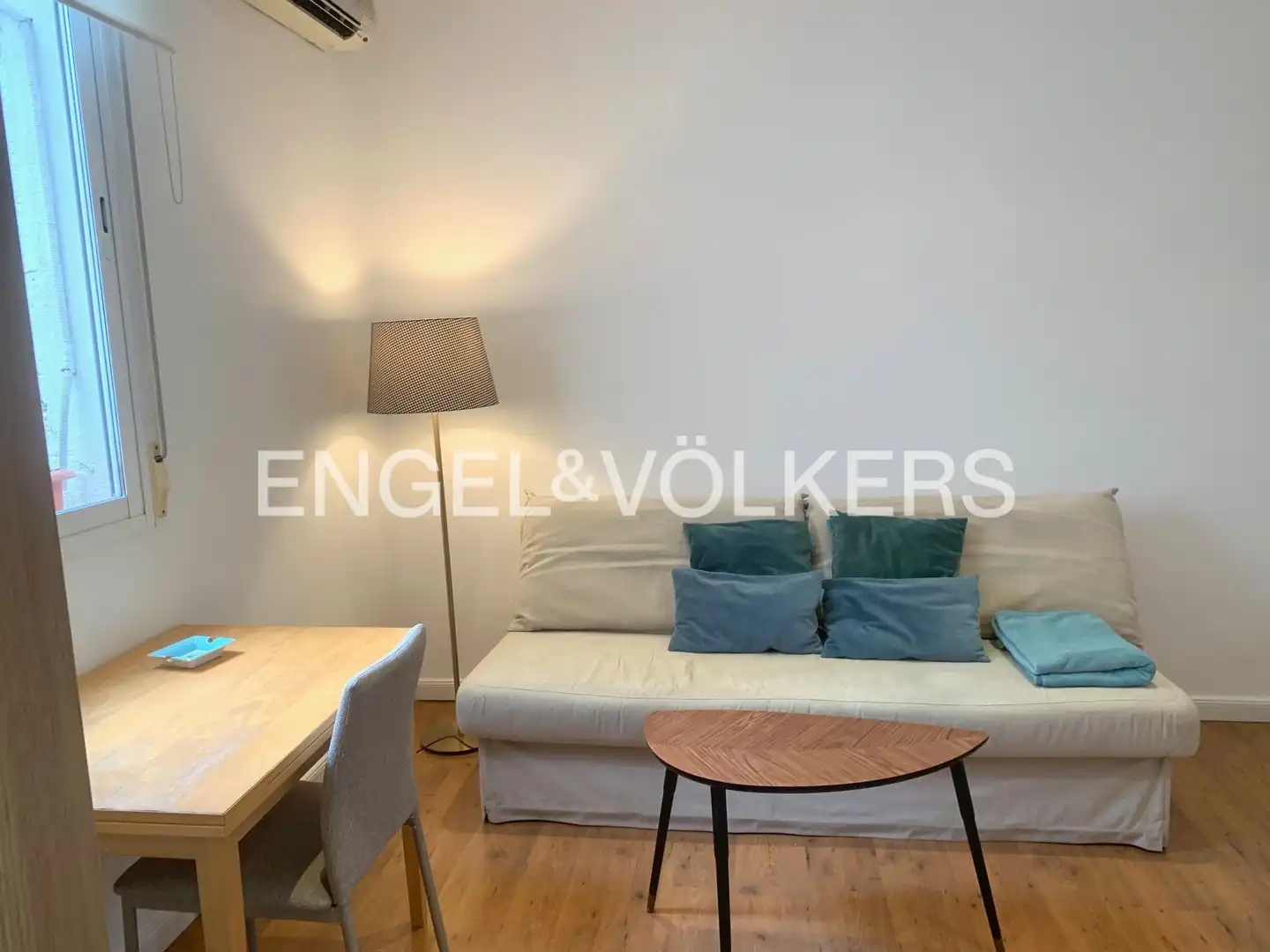 Wohnzimmer von Wohnung zur Miete in Madrid mit Klimaanlage und Heizung