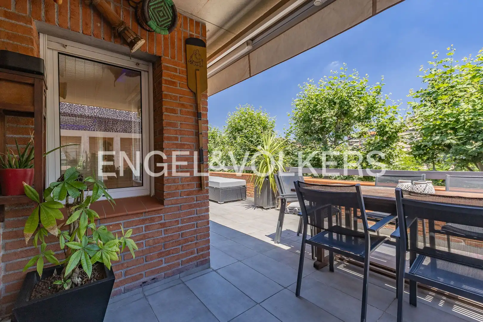 Terrassa de Àtic en venda en Sant Cugat del Vallès amb Calefacció, Jardí privat i Parquet