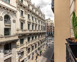 Exterior view of Flat for sale in  Madrid Capital  with Air Conditioner, Heating and Balcony