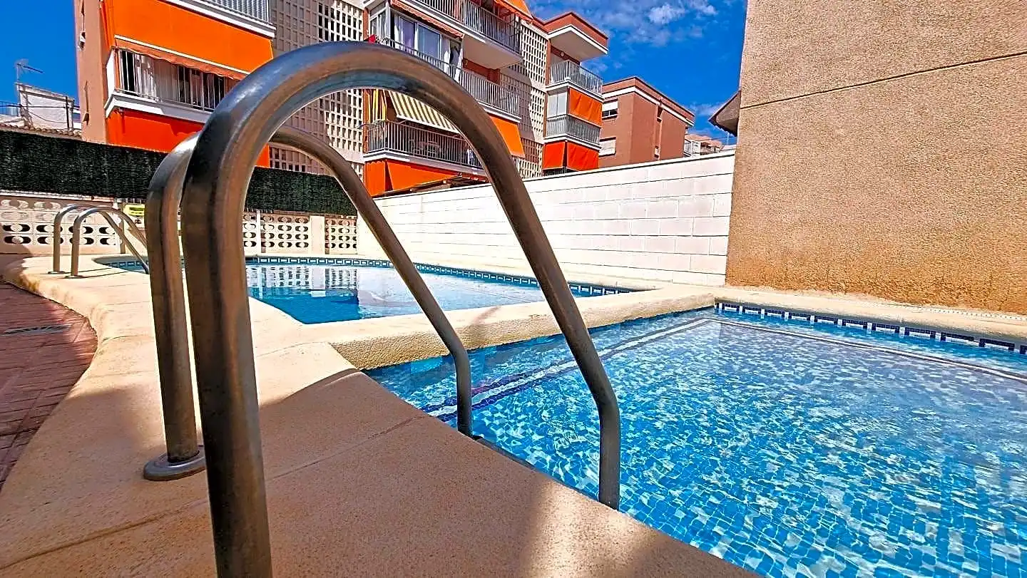 Swimming pool of Apartments for rent in Gandia  with Air Conditioner, Terrace and Storage room