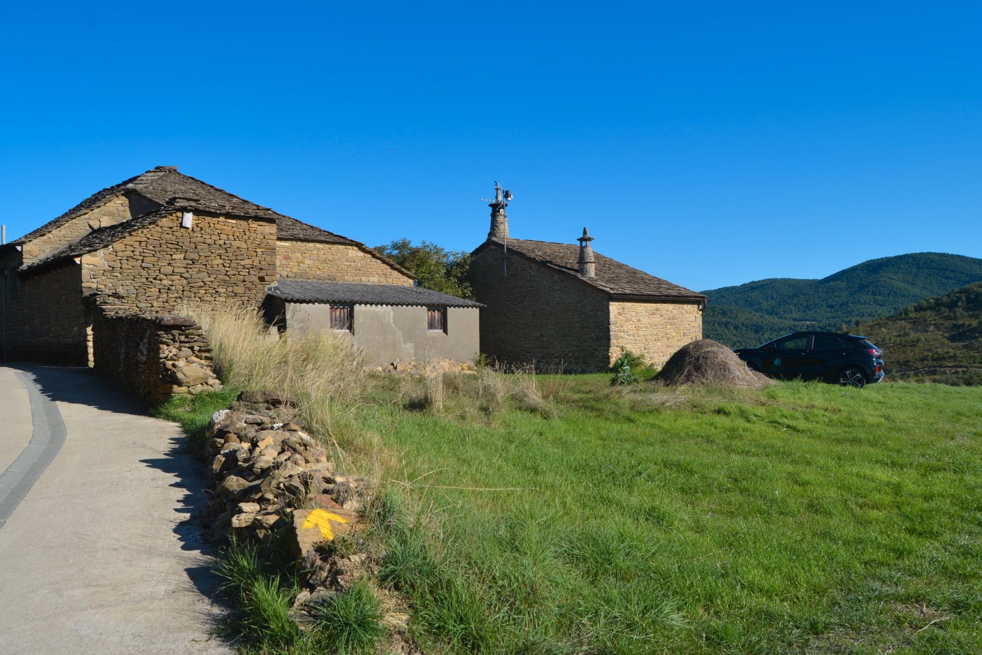 Vista exterior de Finca rústica en venda en Las Peñas de Riglos