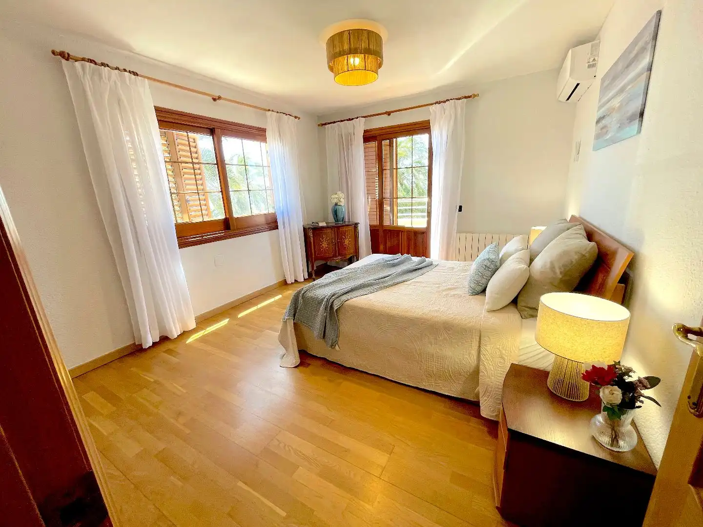 Bedroom of Houses for rent in Platja de la Pobla de Farnals