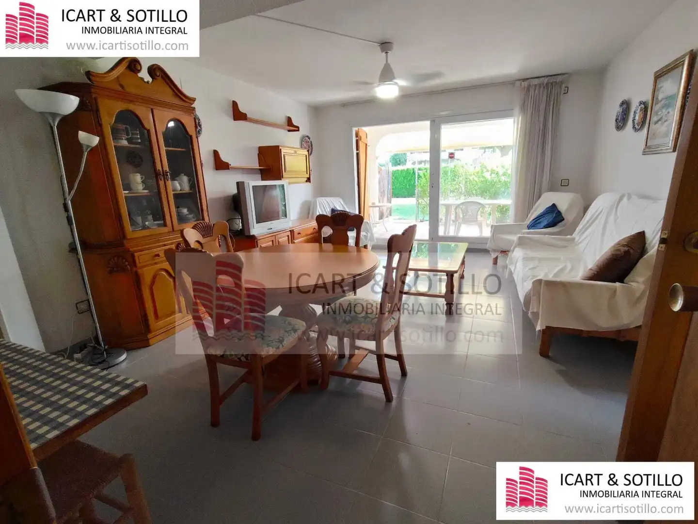 Wohnzimmer von Wohnungen zum Verkauf in Vinaròs mit Privatgarten, Terrasse und Möbliert