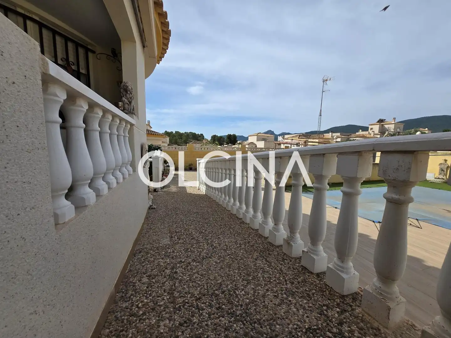 Vista exterior de Casa o chalet en venta en Castalla con Calefacción, Jardín privado y Terraza