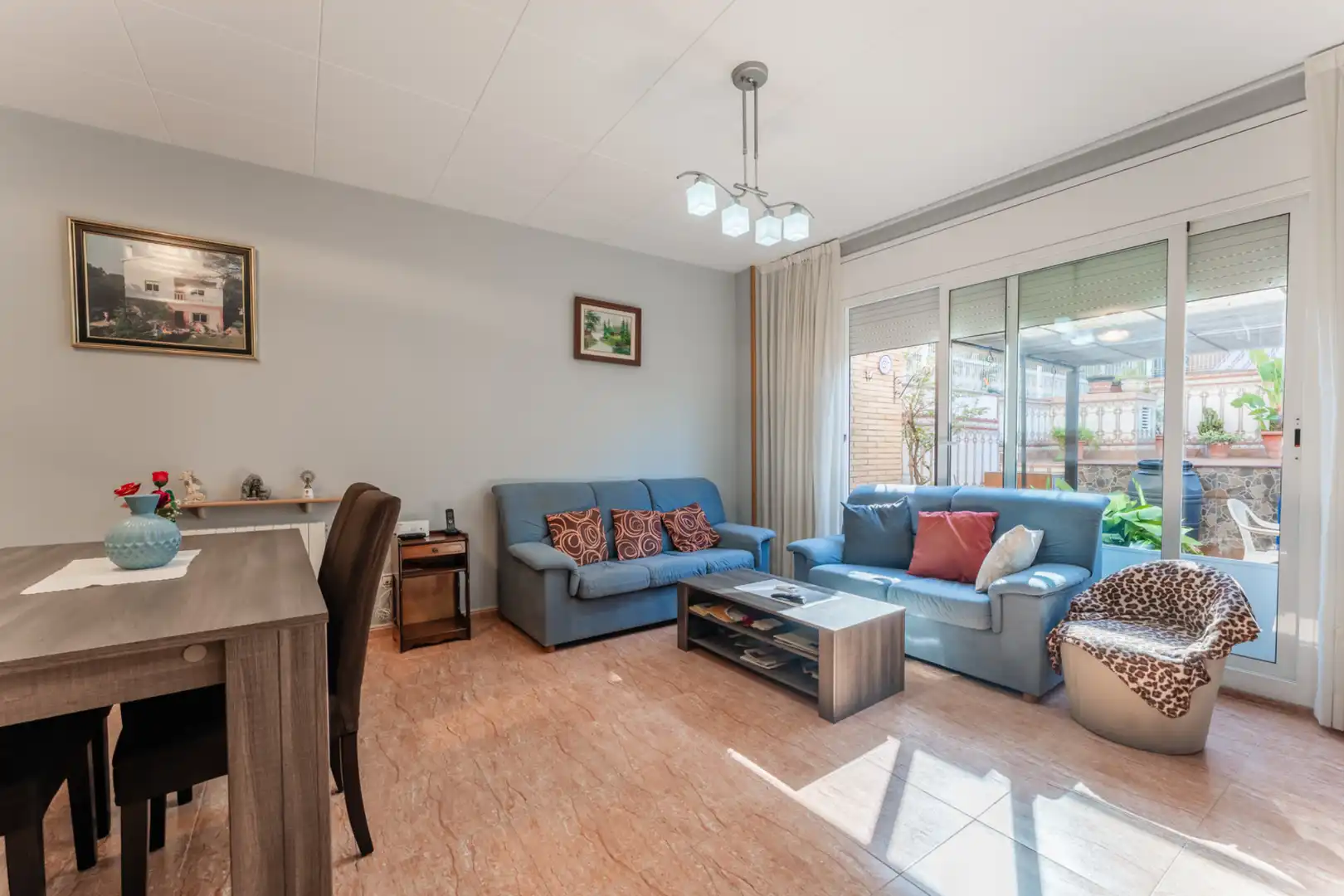 Sala de estar de Planta baja en venta en Mollet del Vallès con Aire acondicionado, Calefacción y Terraza