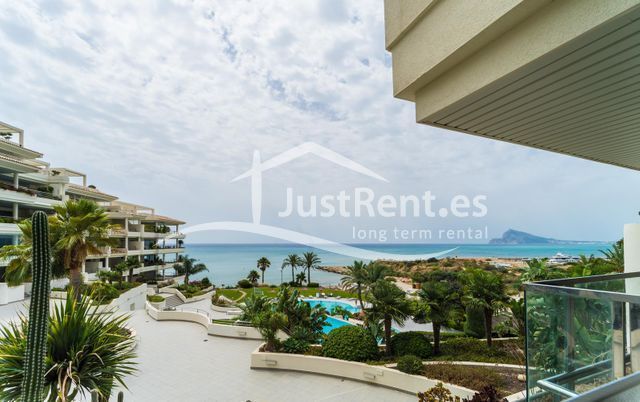 Vista exterior de Planta baixa de lloguer en Altea amb Aire condicionat, Calefacció i Terrassa