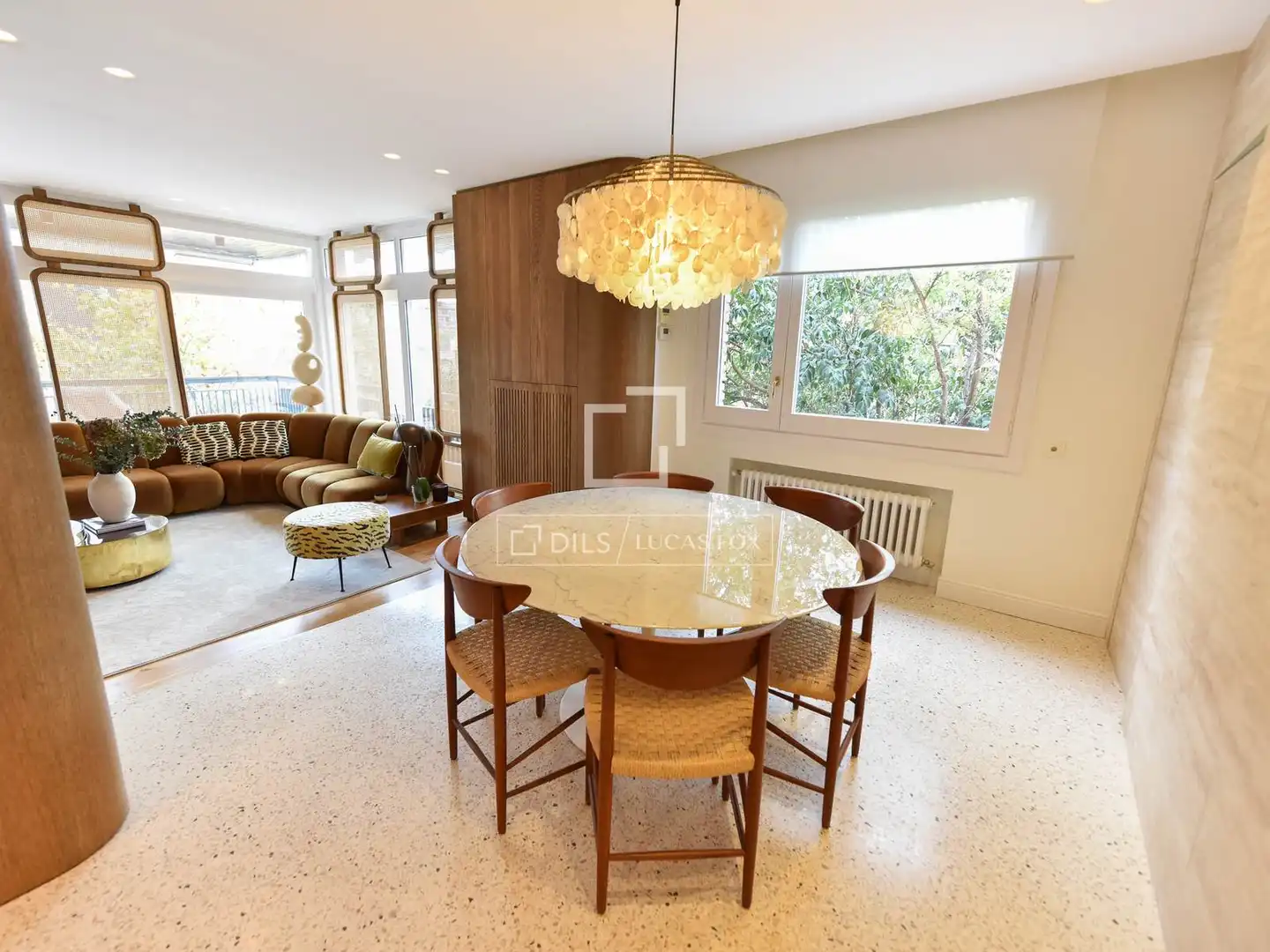Dining room of Flat for sale in Barcelona  with Air Conditioner, Heating and Terrace
