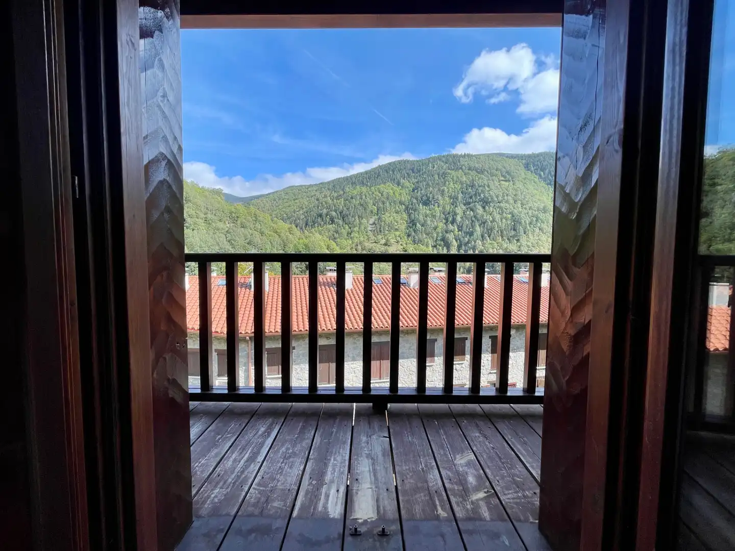 Terrace of Duplexes for sale in Setcases  with Heating, Parquet flooring and Furnished