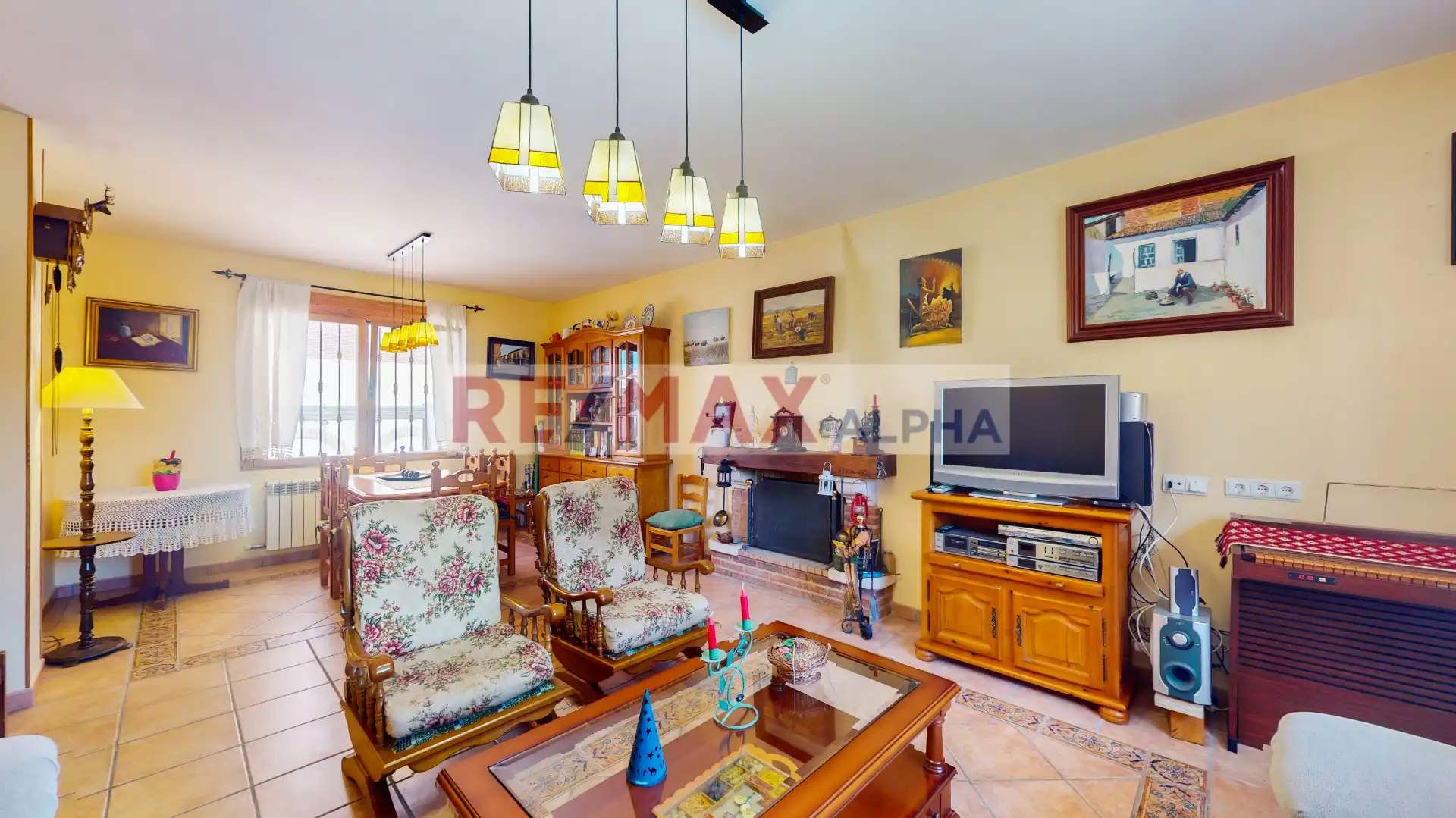Sala de estar de Casa o chalet en venta en Medina del Campo con Calefacción, Jardín privado y Trastero
