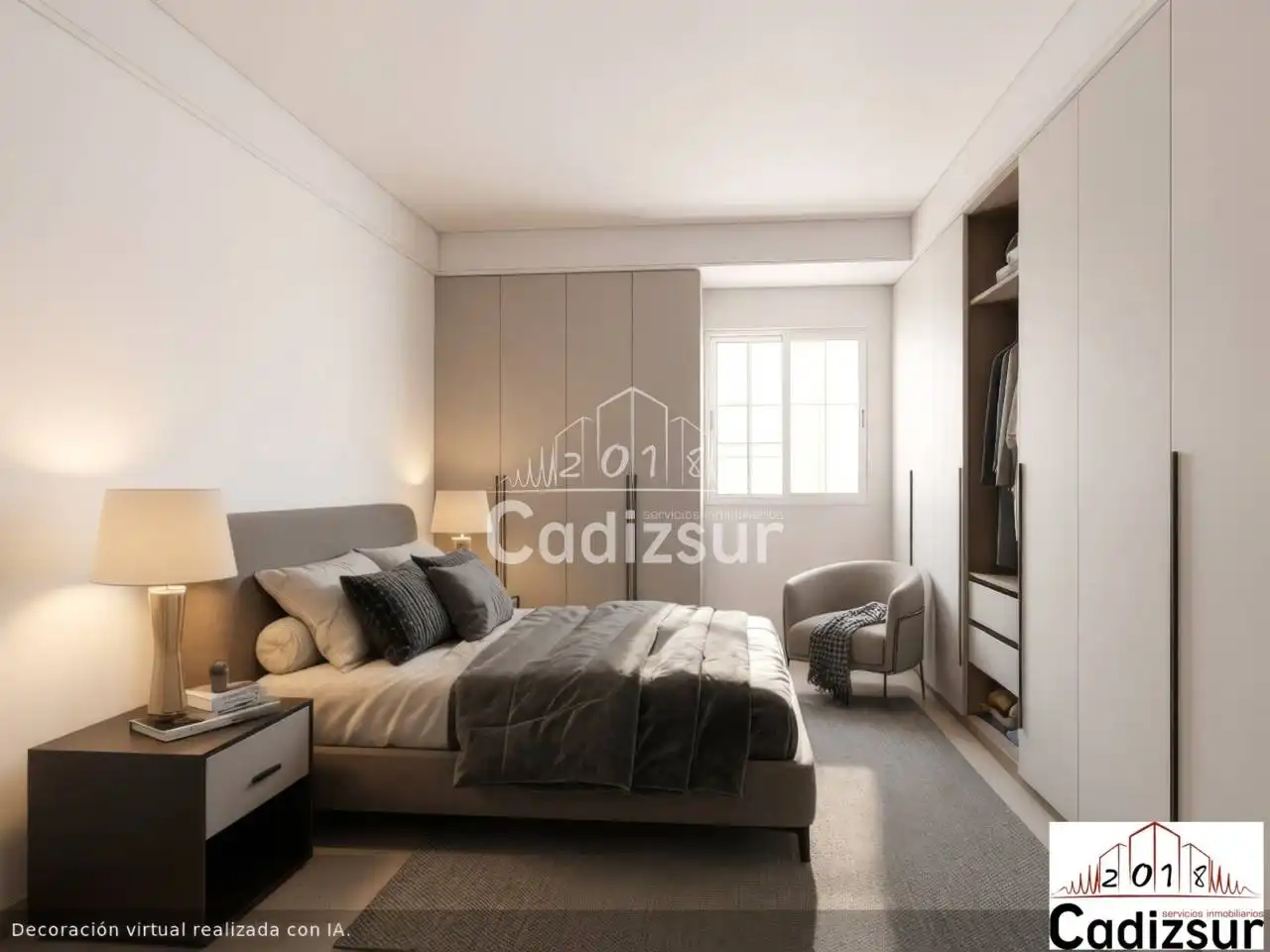 Schlafzimmer von Wohnungen zum Verkauf in Cádiz mit Klimaanlage und Alarm