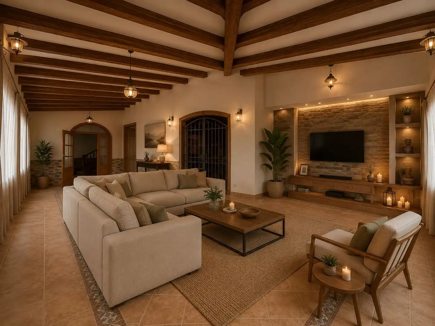 Sala de estar de Casa o chalet en venta en Torrevieja con Aire acondicionado, Calefacción y Jardín privado